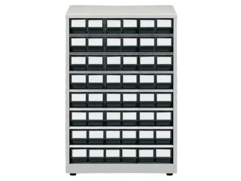 Bakkenunit Hxbxd 870X605X410Mm 48Laden Grijs Behuizing Ral7035