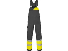 Havep 20439 Amerikaanse overall, houtskool/fluo geel, maat 54, per stu
