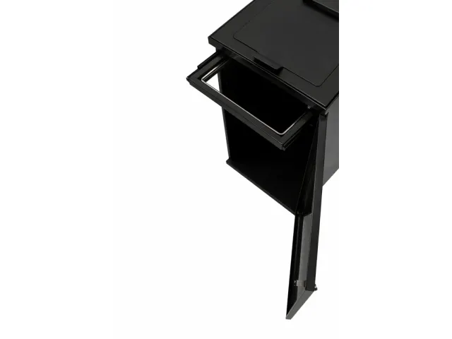 Unité modulaire pour tri sélectif avec porte et support de Sac 85 li