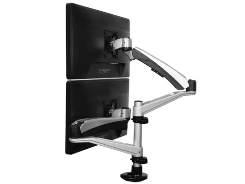 Dual Monitor Arm Volledig Beweegbaar 2 schermen tot 24inch