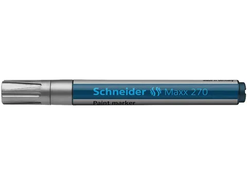 Lakmarker Schneider Maxx 270 1-3mm Zilver