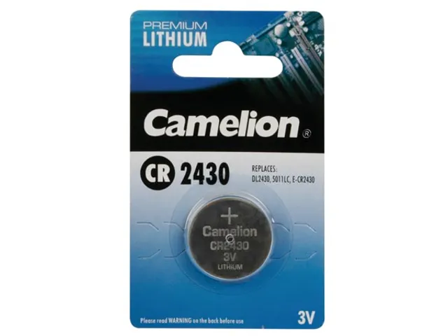 Lithium Cr2430 3V-280mah (1st/bl)