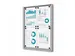 Vitrine d'affichage Intérieur Verrouillable Ignifugé 4xA4 Argent