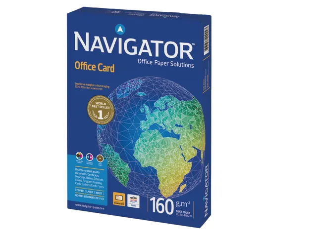 Kopieerpapier Navigator Office Card A4 160 Gram Wit