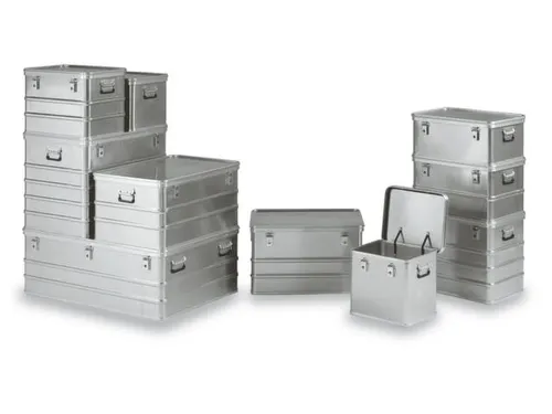 Aluminium Transportkist Hxlxb 180X588X388Mm 29L Stapelbaar