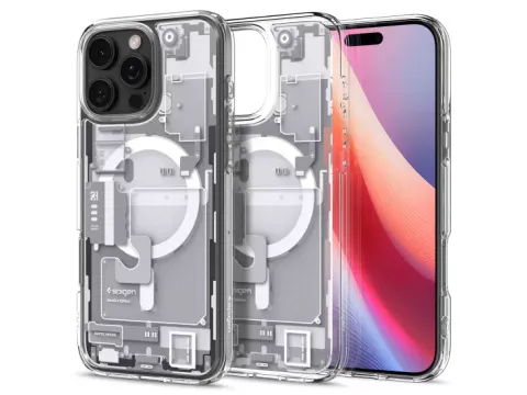 Spigen Ultra Hybrid MagSafe iPhone 16 Pro hoesje zero wit