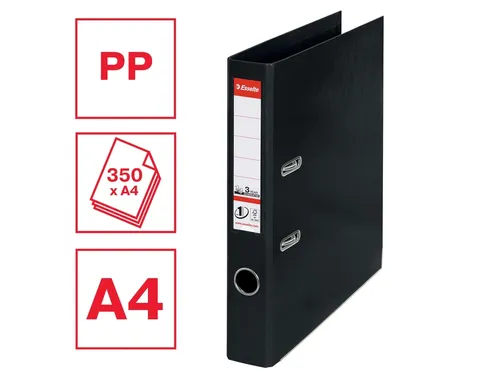 Ordner Esselte Vivida No.1 multipack 50mm A4 5 stuks zwart