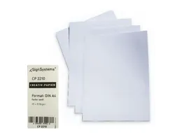 knutselpapier DIN A4 v. DIN A4 wit