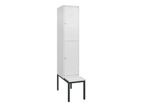 Dubbeldekse dekenkist,HxBxD 2120x400x815mm,1x2vak.,vak B 400mm
