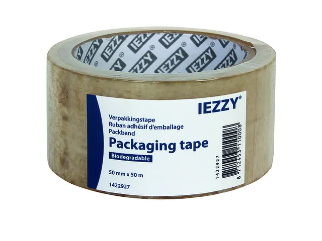 Verpakkingstape IEZZY biodegradable 50mmx50m