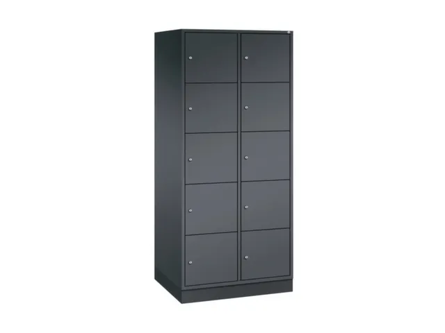 grootvolume-lockersysteem,HxBxD 1950x820x600mm,2x5vakken,cil.-slot