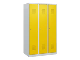 schoollocker,HxBxD 1530x900x500mm,3vak,vak B 300mm,cil.-slot - 2
