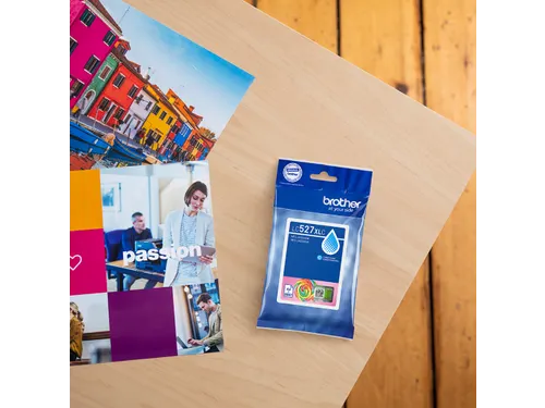 Inktcartridge Brother LC-527XLC HC blauw 2000 pagina's