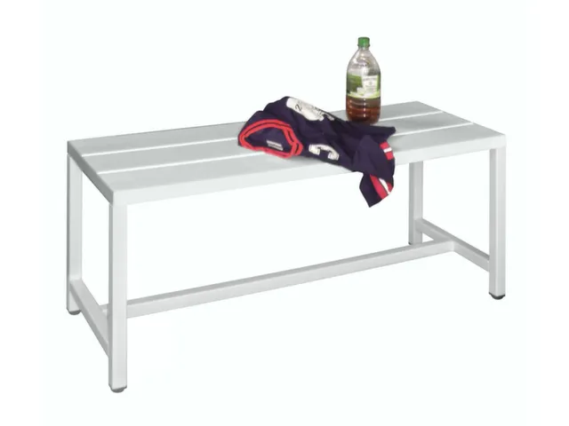 Omkleedbank L 1000mm Kunststof Zitlatten Frame Ral5010