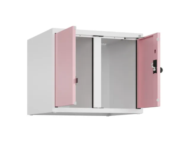 opzetkast,v. locker voor scheiding van kleding,2vak.,vak B 300mm