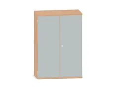 Kantoorkast 1150x800x430mm Decor Romp Beuken Decor Front Lichtgrijs