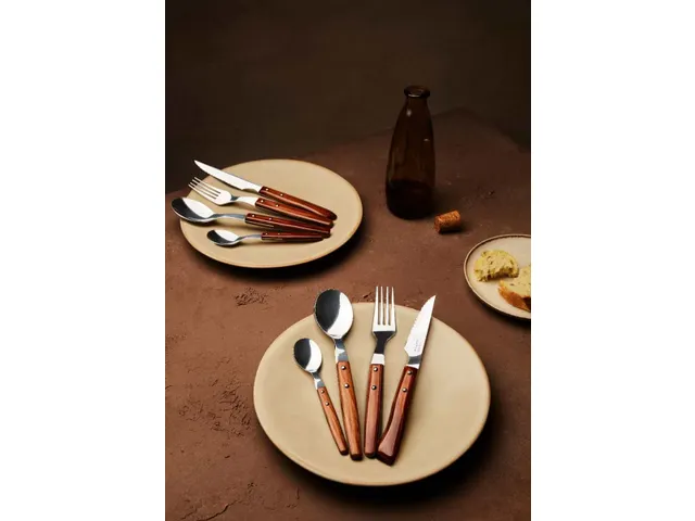 Arcos Steakmes hout en RVS 110mm, doos 12 stuks