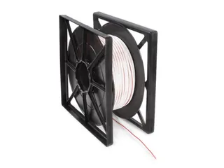 Luidsprekerkabel - WIT - 2 x 0.75mm² - 100m - 1