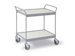 Universele Wagen 150kg Laadvl. Lxb 785x500mm 2 Etages Zilvergrijs