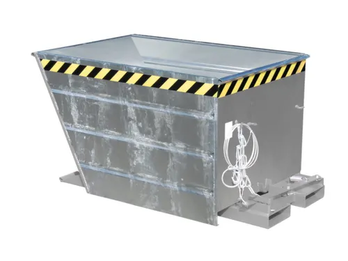kiepbak,HxLxB 890x1440x800mm,0,7m³,draagverm. 1000kg,verzinkt