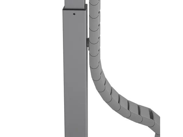 Addit kabelgeleider Grijs voor zit-sta Bureau 130cm incl. magneethoude