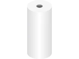 Thermorol Kangaro 57mm breed 57x30x8mm thermisch wit - 1