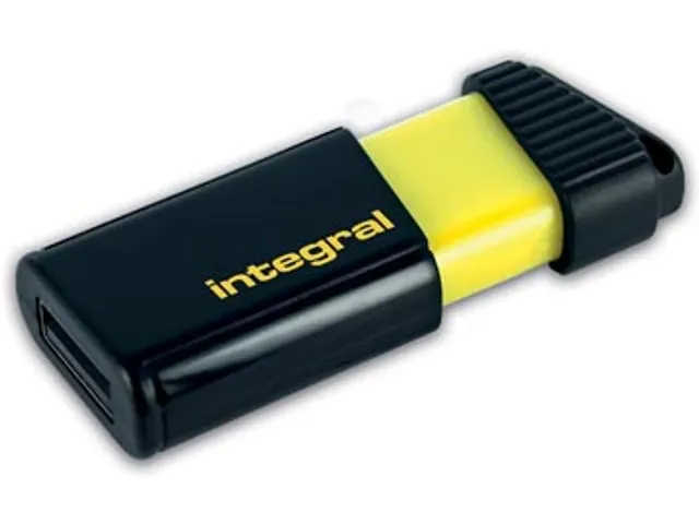 Pulse clé USB 2.0, 64 Go, noir/jaune