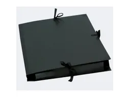 Tekenmap Kraft lint 32x45cm - A3 zwart