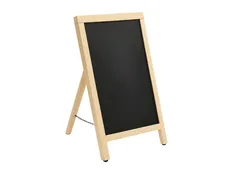 BRASQ enkelzijdig Krijtstoepbord 55x85cm Dennenhout Blank