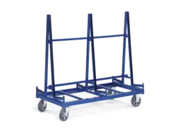 Platenwagen 1200kg Bxd 2000x800mm Dubbelzijdig Ral5010