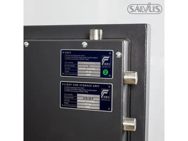 Brandwerende Kluis Salvus Ravenna 8 Sleutelslot