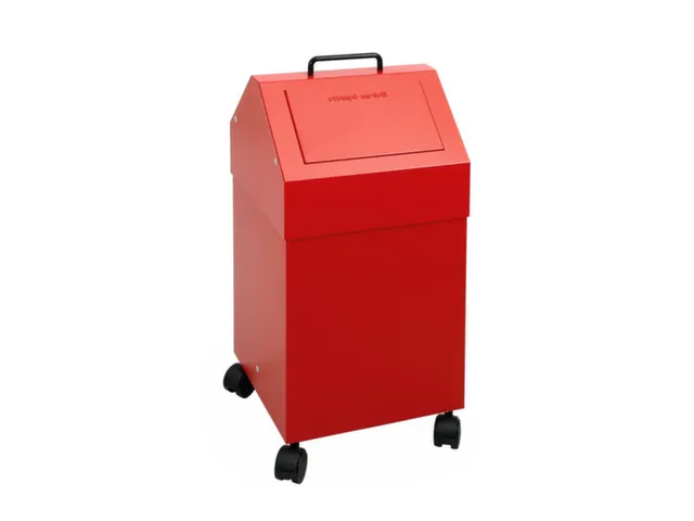 conteneur de tri sélectif,coupe-feu,1x45l,HxlxP 710x330x310mm