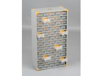 assortimentskast HxBxD 565x300x140mm 60lade(s) laden transparant