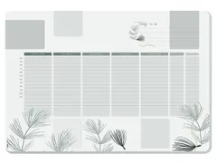 Designonderlegger Sigel weekplanner Nature met to-do-list A2 30 vel