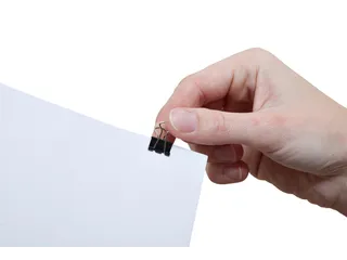 Papierklem MAUL 215 foldback 13mm capaciteit 4mm zwart 12 stuks - 6