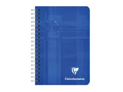 Notitieboek Clairefontaine A7+ 95x140 ruit 5x5 100blz 90gr assorti