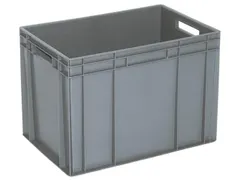 Euronorm Stapelkrat Hxlxb 410x600x400mm 83liter Grijs
