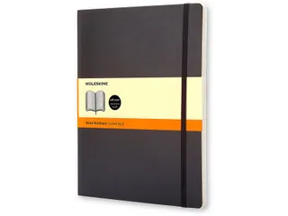 Notitieboek Moleskine XL 190x250mm lijn soft cover zwart - 8