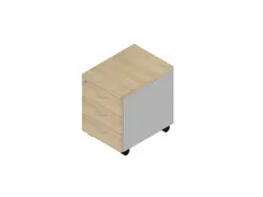 mobiel ladeblok,HxBxD 580x420x560mm,3lade(n),centr. vergrendeling