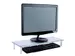 Réhausseur d'écran Neomounts Monitor10 transparent