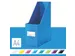 Tijdschriftcassette Leitz Wow Click & Store Blauw 77% gerecycled karto