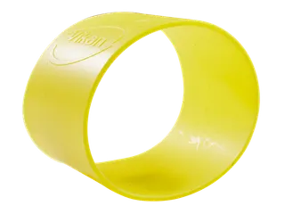 Hygiene rubber band, geel, 40mm, secundaire kleurcodering - 1