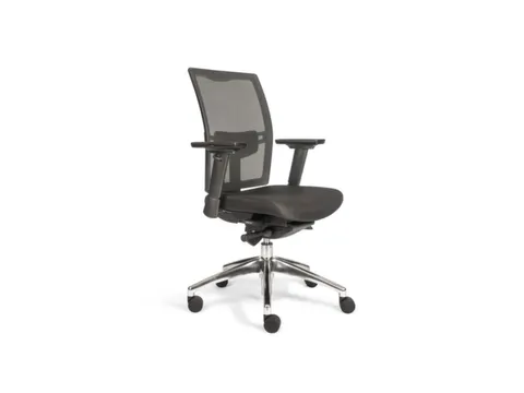 Bureaustoel 706+ met synchroonmechanisme Zwart
