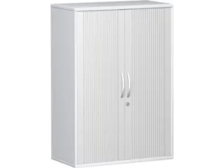 jaloeziedeurkast,HxBxD 1150x800x430mm,2xhouten vloer,decor romp wit - 2