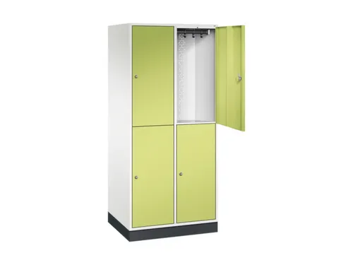 grootvolume garderobekast,HxBxD 1950x820x600mm,2x2vak.,vak B 360mm