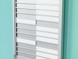 Aan- en afwezigheidsbord 25x30cm 10 Namen EN Softline profiel 16mm - 6