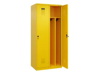 locker voor scheiding van kleding,HxBxD 1850x800x500mm,2vak - 1