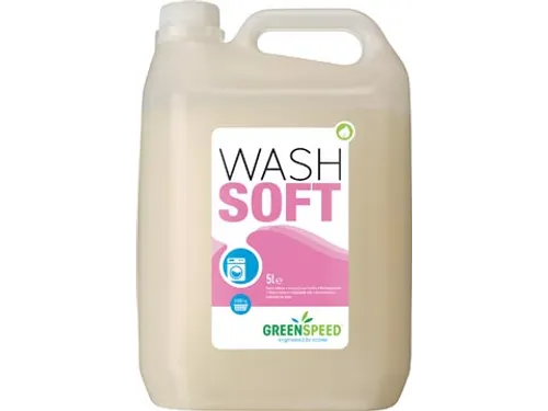 Greenspeed Wasverzachter Wash Soft, 166 Wasbeurten, Flacon Van 5 Liter
