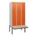 locker met bank,HxBxD 1950x900x815mm,3vak,vak B 300mm,cil.-slot