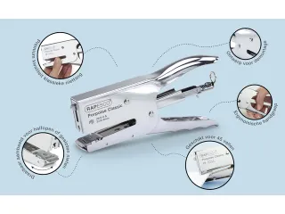 nietmachine Porpoise 50 vel chroom - 2